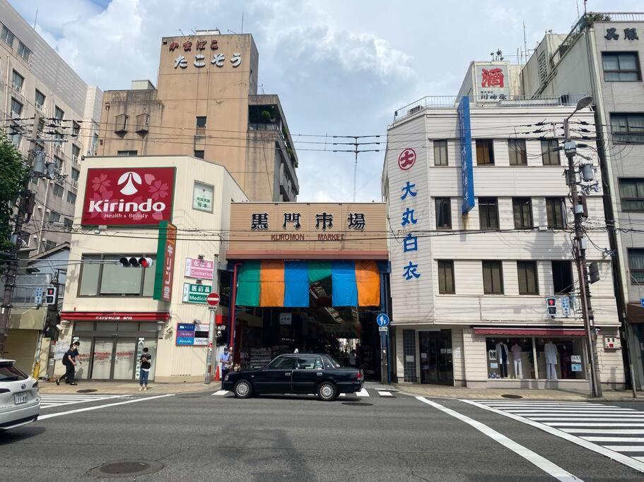 Sanacion Namba 難波千日前の5Ldk120平米 駅徒歩2分 広々バルコニーでバーベキューも可能 Apartamento Osaca Exterior foto