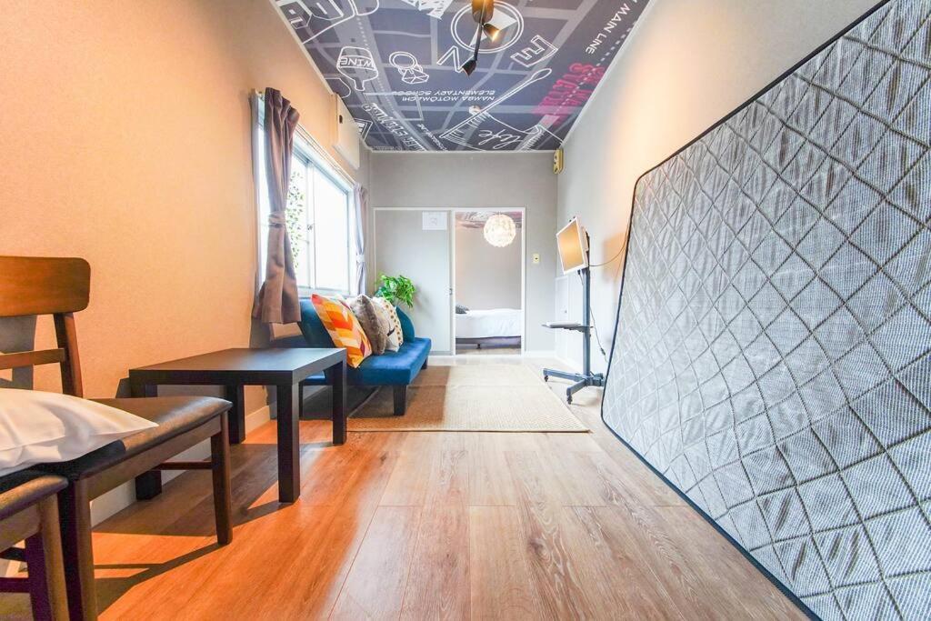 Sanacion Namba 難波千日前の5Ldk120平米 駅徒歩2分 広々バルコニーでバーベキューも可能 Apartamento Osaca Exterior foto